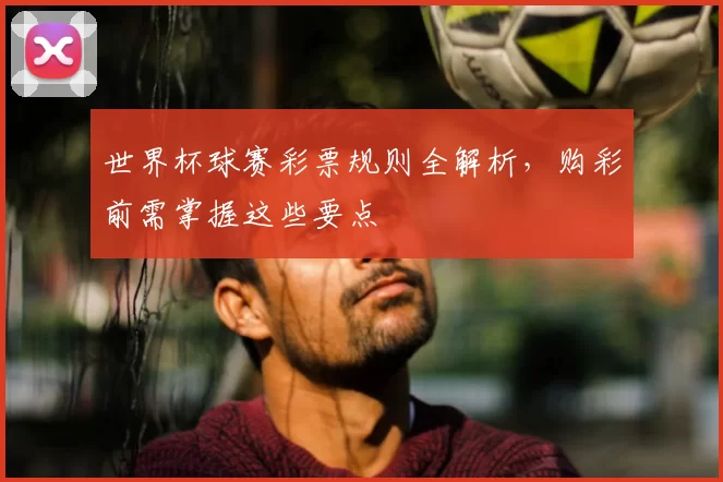 世界杯球赛彩票规则全解析，购彩前需掌握这些要点
