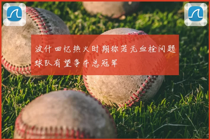 波什回忆热火时期称若无血栓问题球队有望争夺总冠军