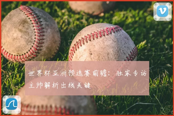 世界杯亚洲预选赛前瞻:独家专访主帅解析出线关键