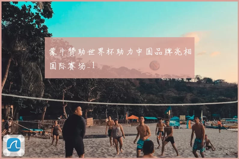 蒙牛赞助世界杯助力中国品牌亮相国际赛场_1